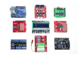 PICAXE 28X2 shield base examples